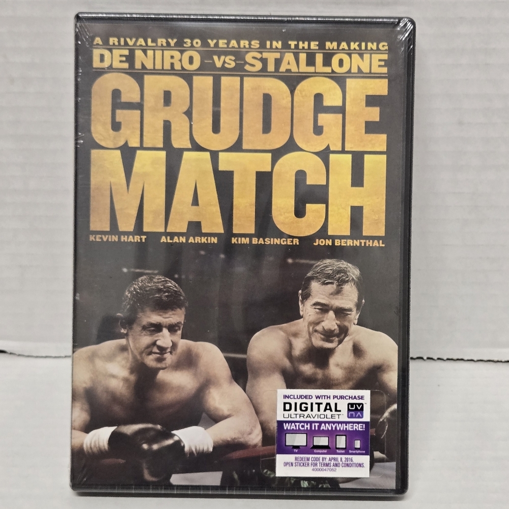 Grudge‎ Match, DVD 2014, Sylvester Stallone, New And Sealed
